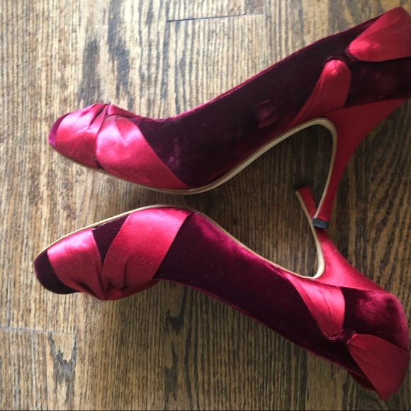 Dressy red shoes - Picture 5 of 8